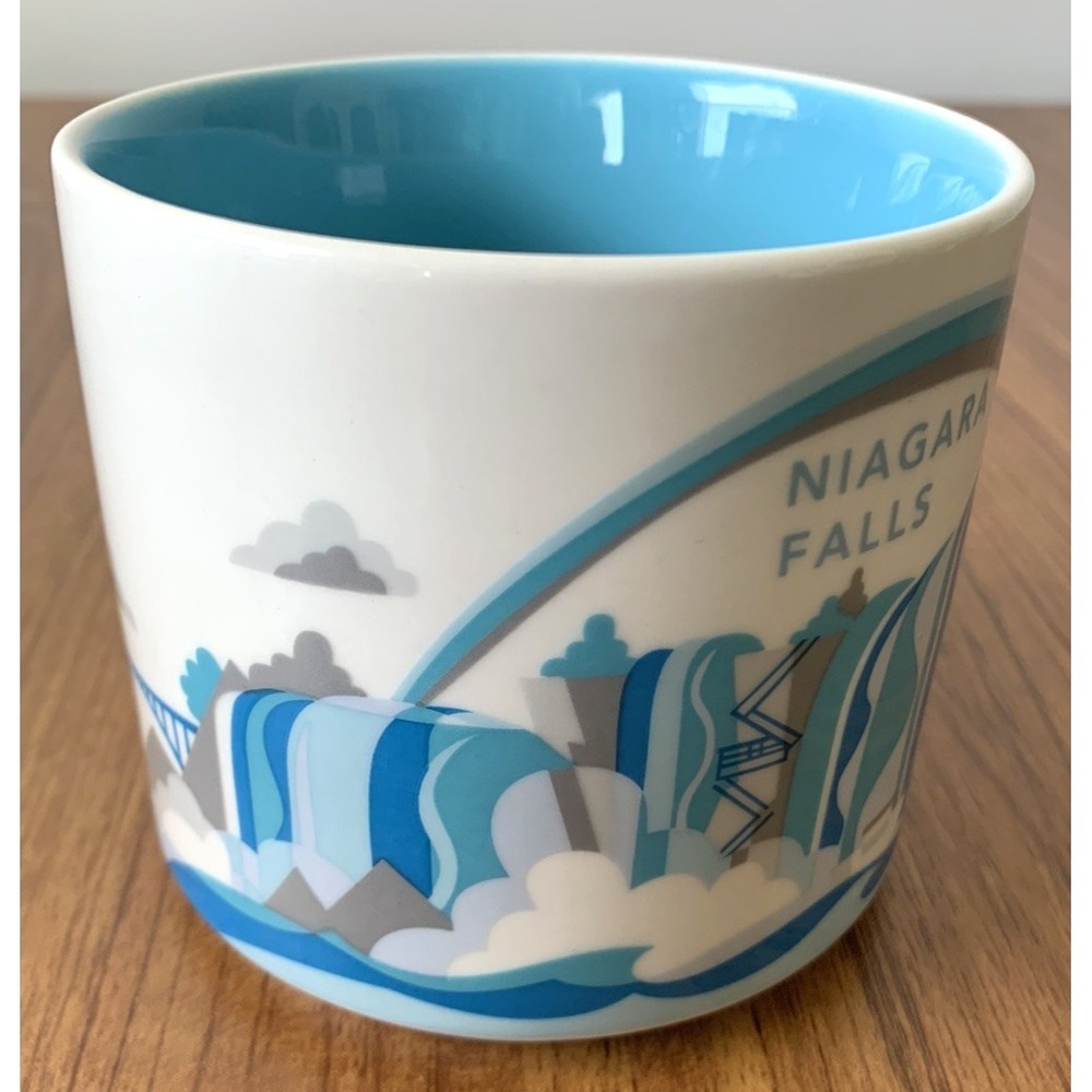 Starbucks 2015 Niagara Falls You Are Here Series 14oz Coffee Mug - Picture 5 of 8